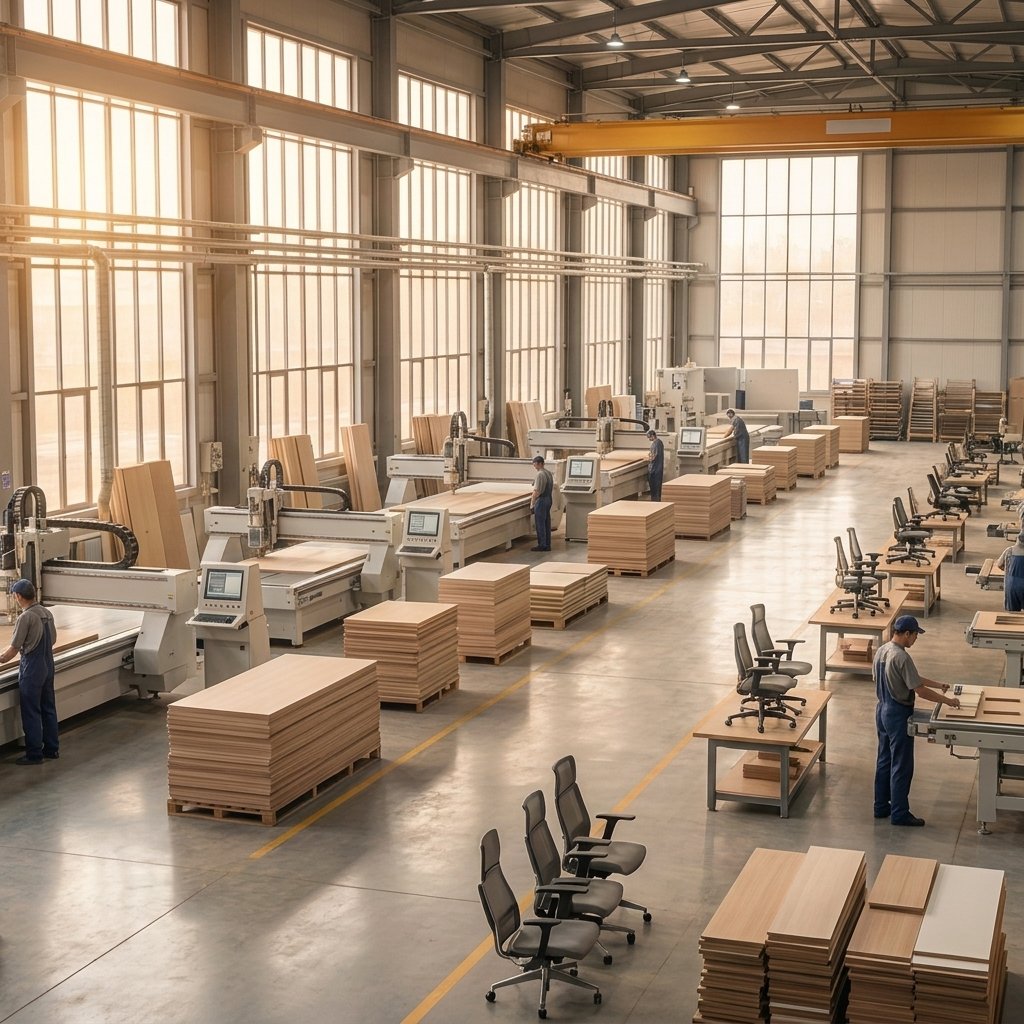Lanmeng Island Furniture factory