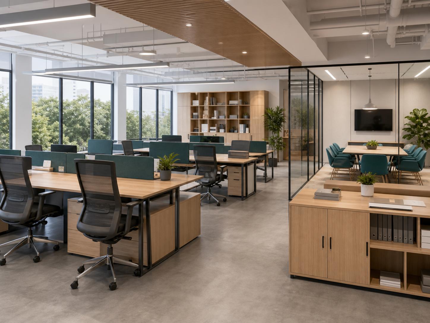 Office workstation system