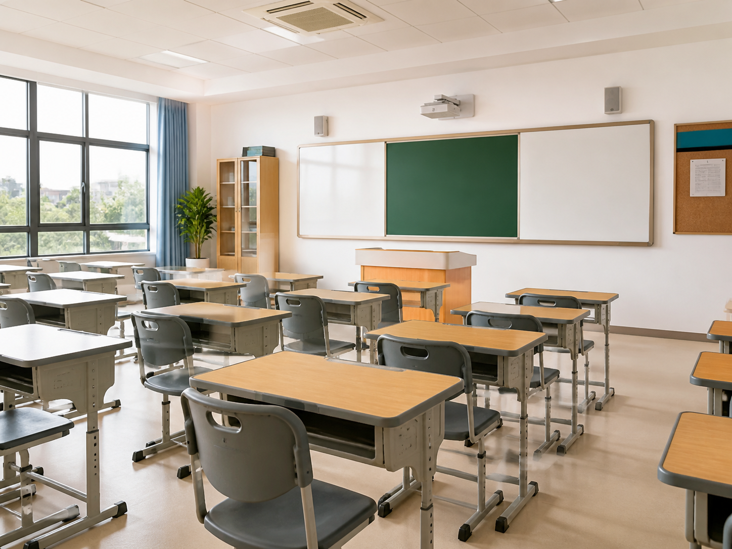 Student desk and chair set