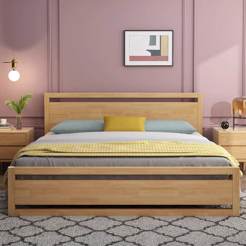 Modern Luxury King-Size Bedroom Set 's Simple
