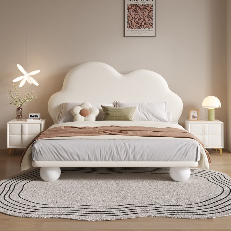 Modern Simple Cloud Models Kids Bed
