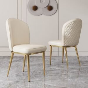 Lanmeng Island Modern Nordic French Design Reclining Chairs Home Italian Luxury Dining Hotel Restaurant Cafe School Hall Steel Solid Velvet