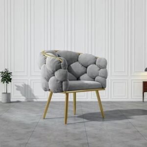 Lanmeng Island Single Luxury Modern Compression Leather Sofa Huge Comfortable Cloud Chair Living Room Dining Adjustable Soft Fabric Kitchen