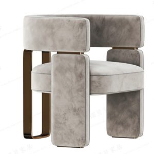 Lanmeng Island Hot Selling Customized Modern Simple Design Home Armchair Modern Living Room Luxury Comfortable Single Chair Factory Supplier