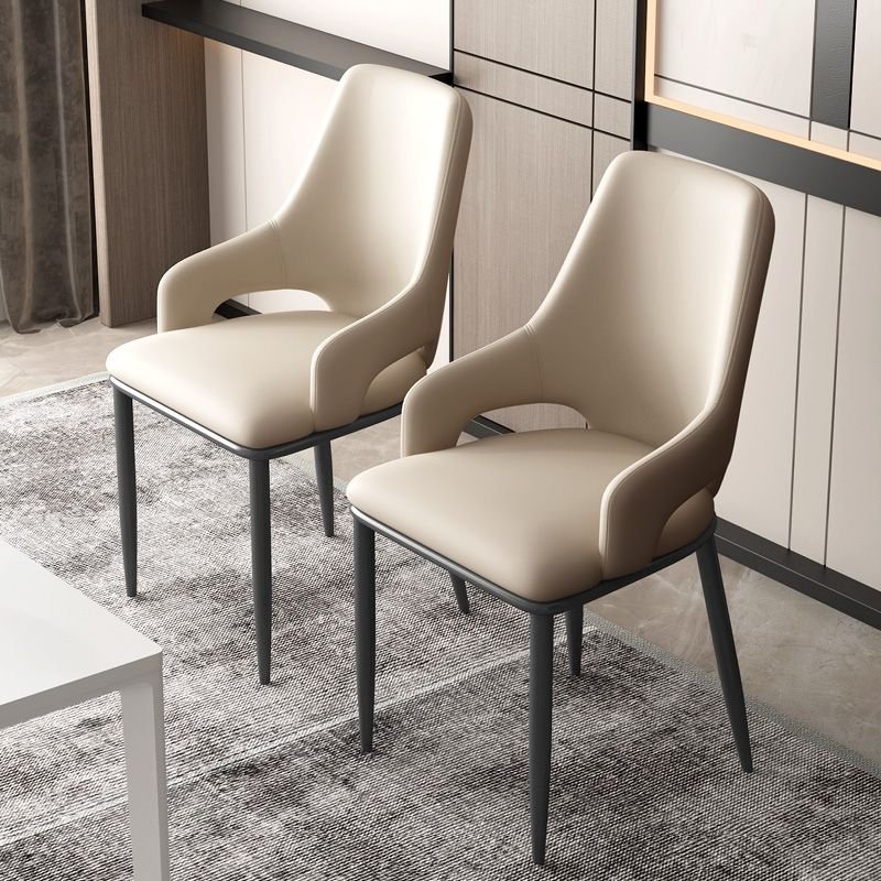 Contemporary Dining Upholstered Set of 2 Upholstered