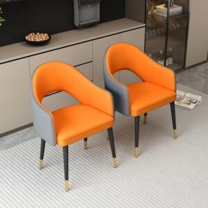 Lanmeng Island Restaurant Furniture Set Dining Table Chairs Negotiation Chairs Leisure for Coffee Shop Commercial Hotel Dining Chairs