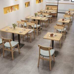 Lanmeng Island Commercial Bar Table and Chair Dining Set