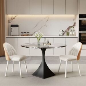 Lanmeng Island Luxury Rectangular Dining Table