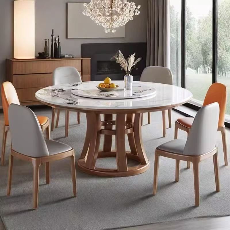 Lanmeng Island Restaurant Dining Table and Chair Set 1601609802778