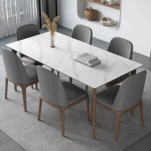 Lanmeng Island Restaurant Dining Table and Chair Set 1601665046533