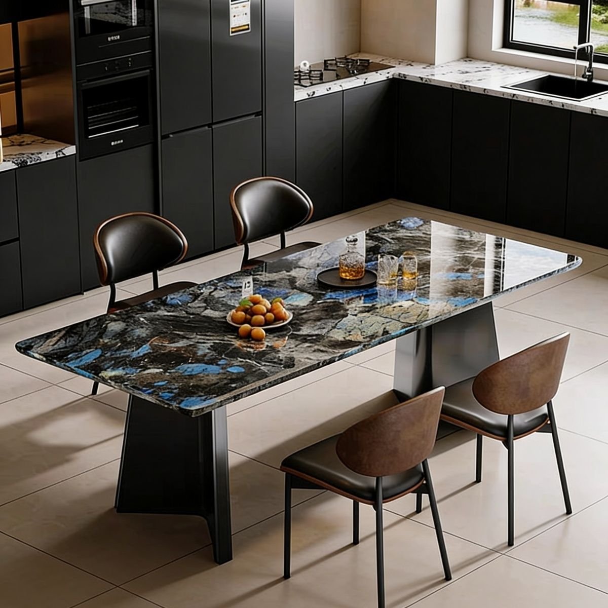 Light Luxury Marble Dining Table 6
