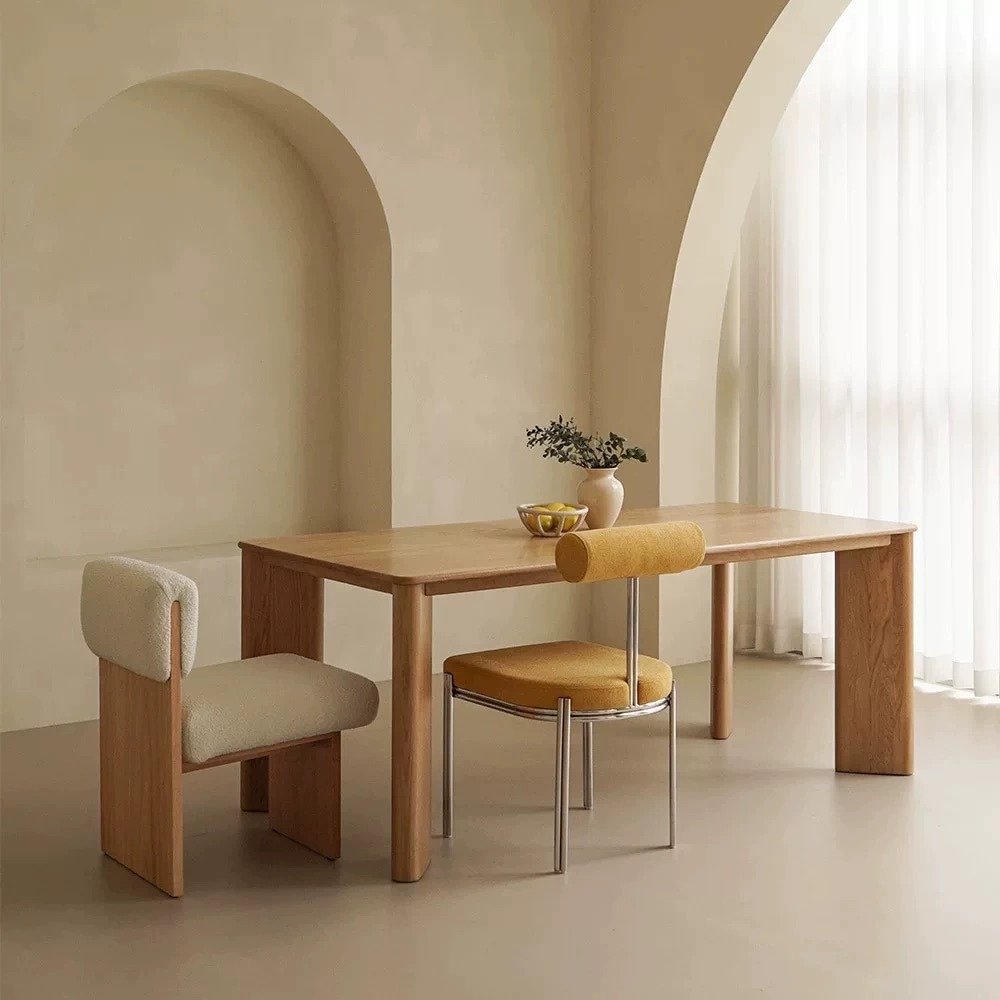 Modern Solid Wood 6 8 10 Dining