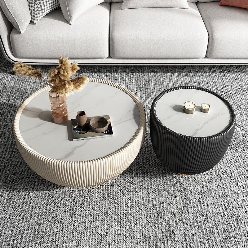 Sales Modern Luxury Round Sintered Stone