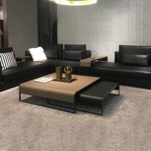 Lanmeng Island Italian Design Tea & Coffee Table Nordic Simple Living Room Furniture Modern Home Set New Arrival Metal Steel Furniture