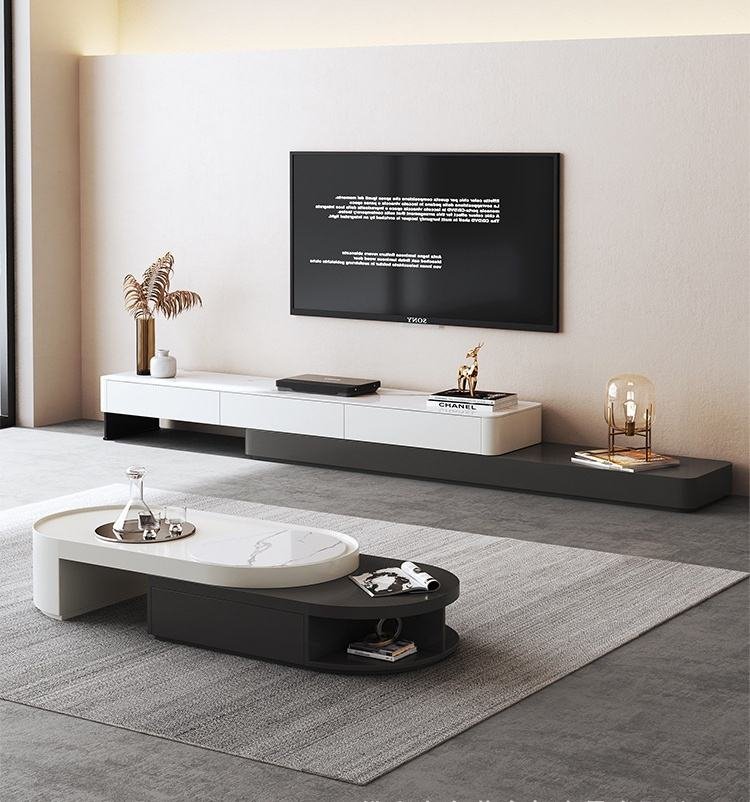 Modern Nordic Style Coffee Table Set