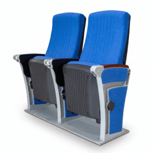 High Quality 511 Plastic Shell Or Painted Solid Wood Auditorium Chair For Public Seating