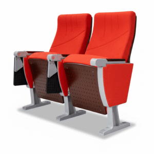 509 Premium Painted Panel Auditorium Chair For Public Seating