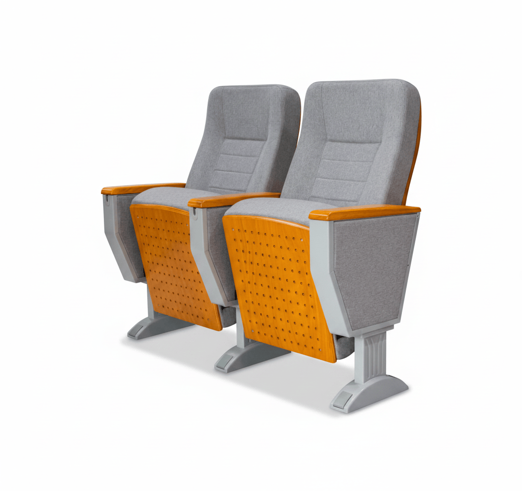512 Painted Panel Aluminum Leg Auditorium Chair