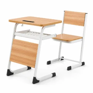 Ergonomic Adjustable School Desk And Chair Set For Classroom