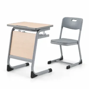 Durable Standard School Desk And Chair Set For Classroom