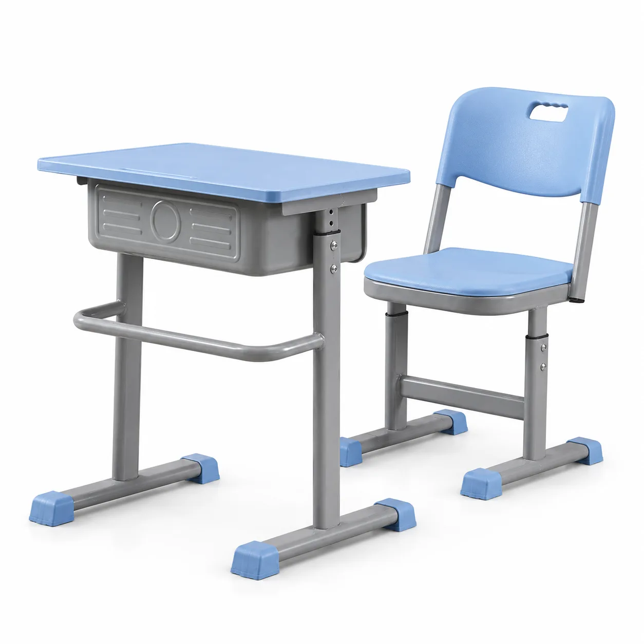 Steel Wood Mechanical Lift School Desk