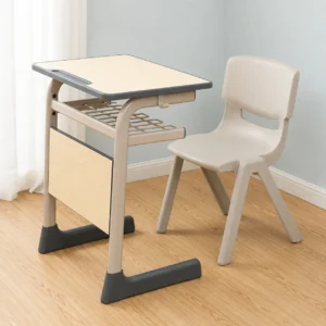 Premium Ergonomic Student Desk Chair Set For School Classroom