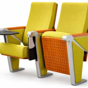 Premium Aluminum Auditorium Chair With Damping Slow Return