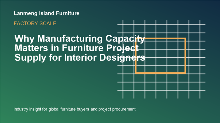 Public Seating Manufacturing in China: Complete Guide for Global Buyers